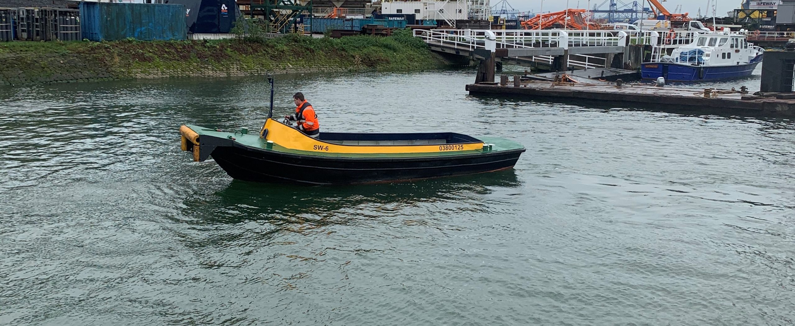 smit waalhaven 6, w smit, inspectieboot, haveninspectie