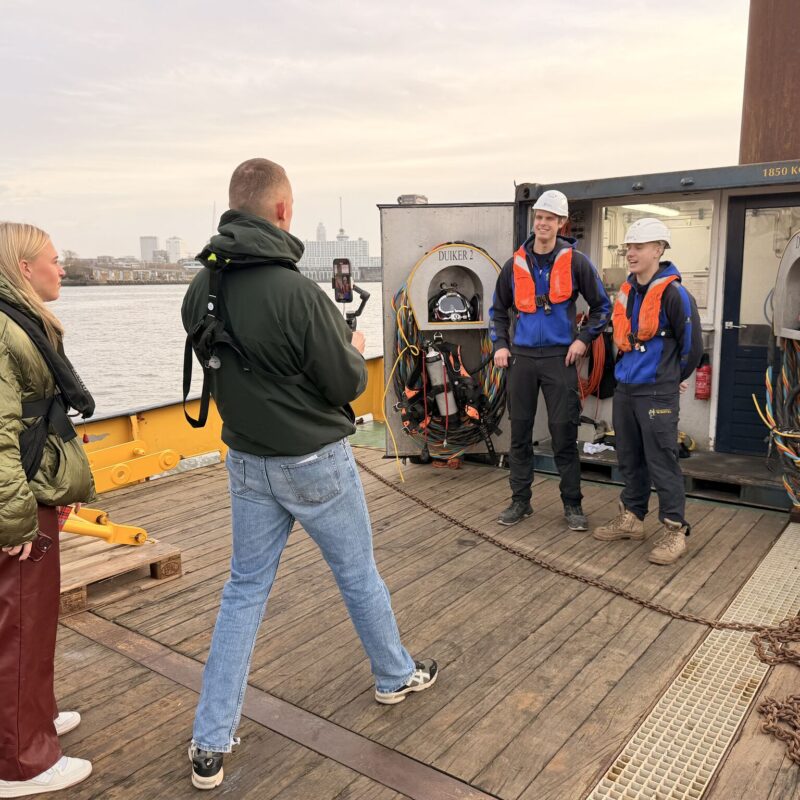 w smit, rtv rijnmond, werken bij w smit, werken in de haven, duikinspecties, onderwater lassen, werkend leren