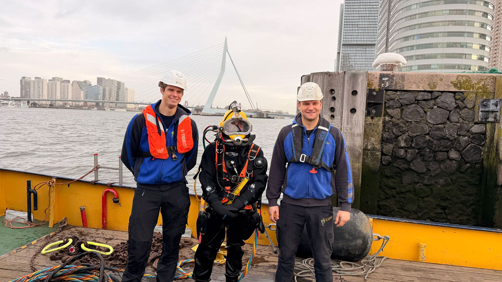 vacatures, werken bij w smit, werken in de haven, banen beroepsduiker