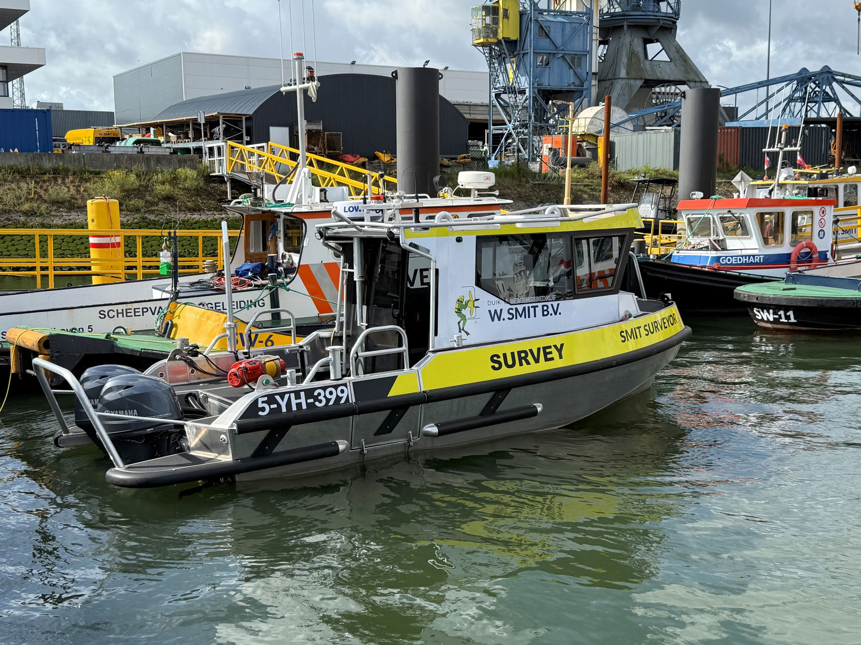 smit surveyor, inspectievaartuigen, w smit, surveyvaartuigen, tendervaartuigen, tender, survey vessels