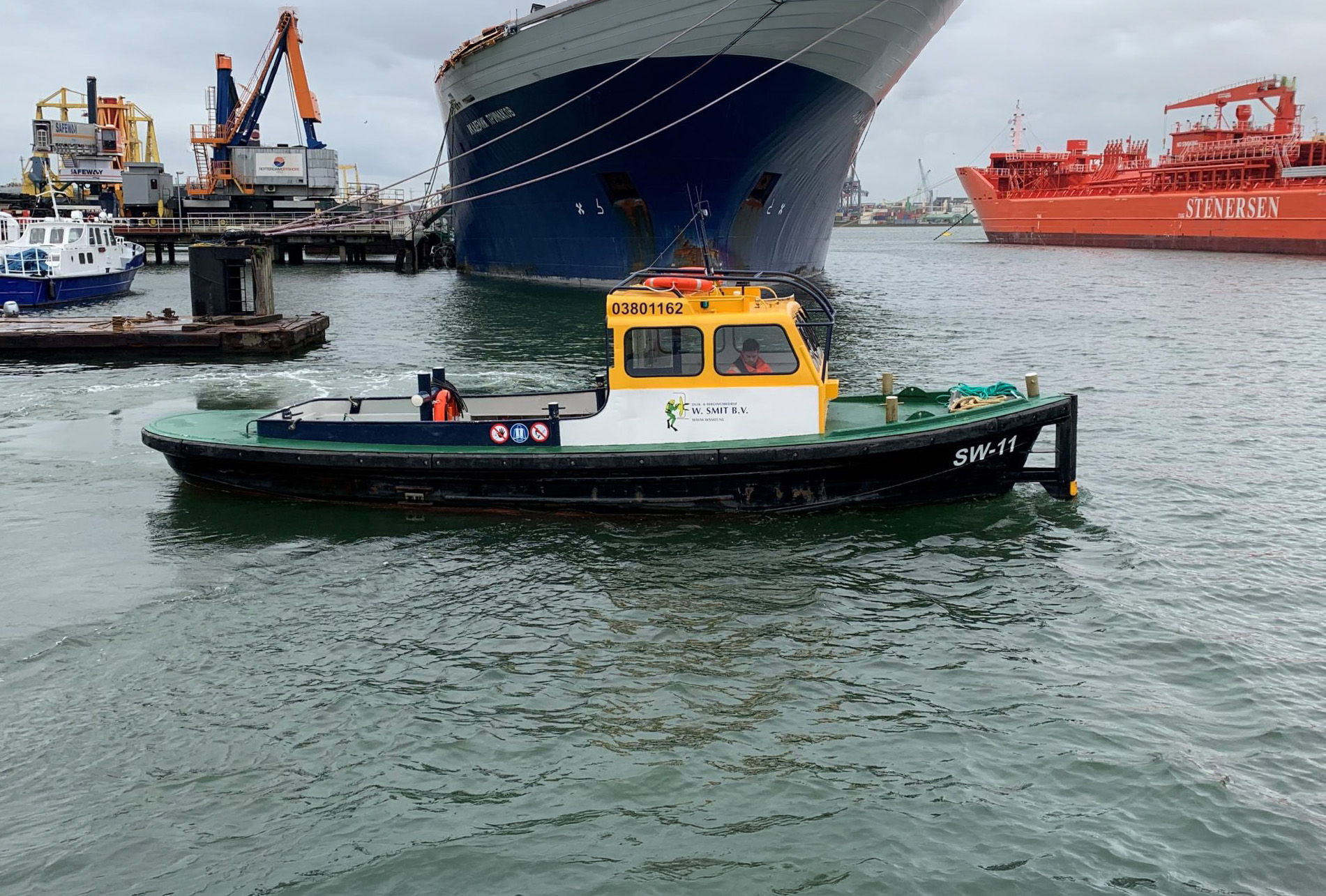smit waalhaven 11, materieel, surveyvaartuig, tendervaartuig, w smit
